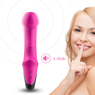 贅沢な女性Gの点のクライマックスのMasturbator USBの再充電可能な秘密の性のおもちゃ