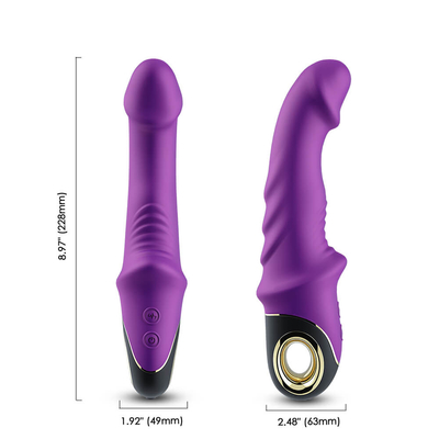 贅沢な女性Gの点のクライマックスのMasturbator USBの再充電可能な秘密の性のおもちゃ