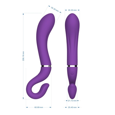 IPX6女性のための人工的な膣のバイブレーターの性のおもちゃ10の頻度の206.2*60.9*35.4mm