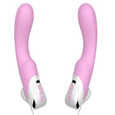 女性のマッサージのG点の刺激の膣のクリトリスのためのピンクの大きいVibe