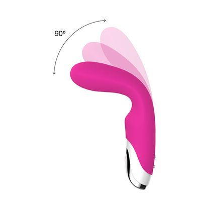 女性のマッサージのG点の刺激の膣のクリトリスのためのピンクの大きいVibe