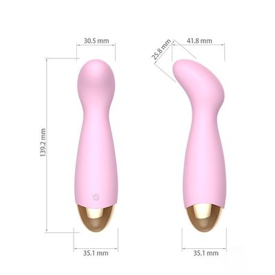 女性の再充電可能な大人の性のおもちゃのためのクリトリスの膣の張形のバイブレーター